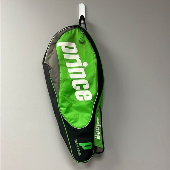 Prince Tour Team 3 Pack Tennis Racket Racquet Bag Green Black Thermal Padded - Picture 2 of 8